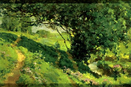 William Henry Holmes - Original sketch of The Wanderlusters' Rest - 1970.318 - Smithsonian American Art Museum