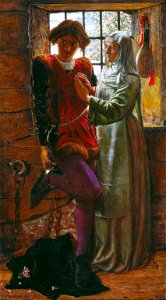William Hunt Claudio and Isabella Shakespeare Measure for Measure