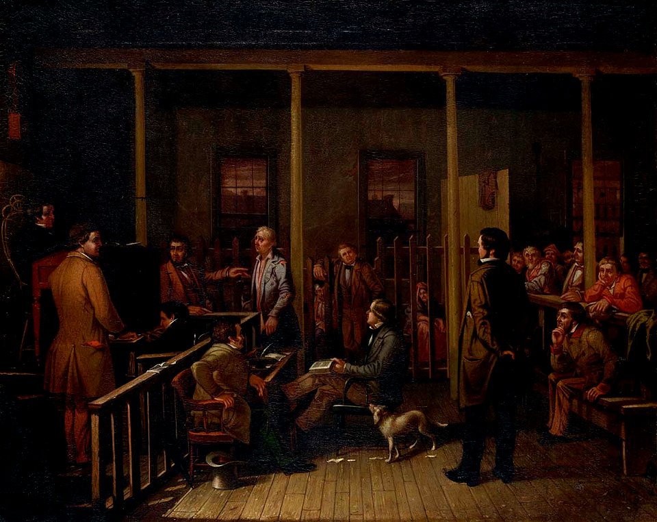 William Josiah Brickey - Missouri Courtroom - 1974.112 - Smithsonian American Art Museum