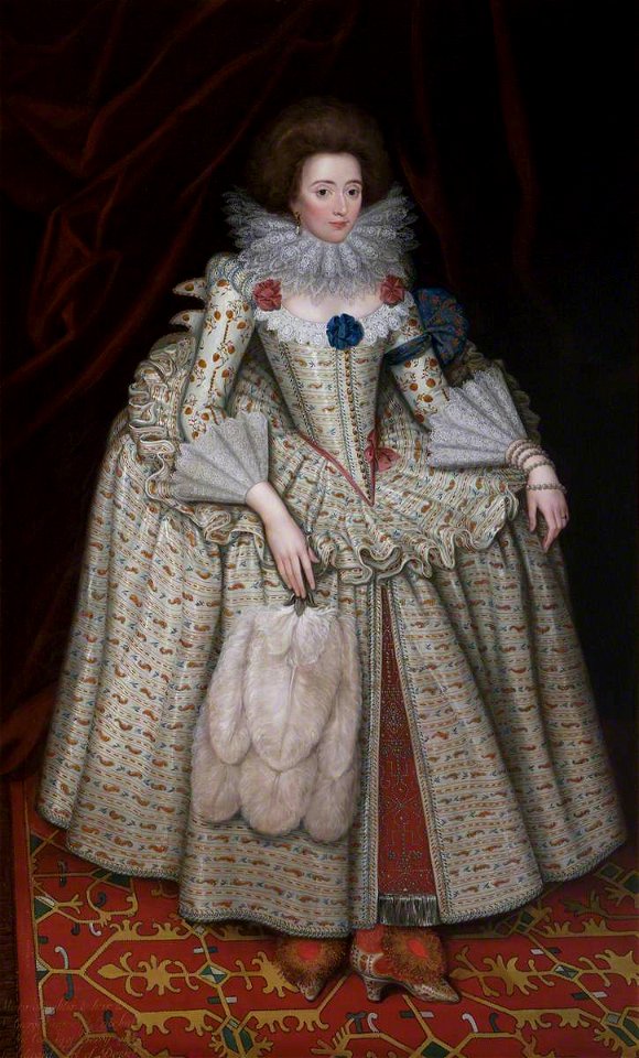 William Hamilton (1751-1801) - Mary Curzon (1585–1645), Countess of Dorset (after William Larkin) - 108775 - National Trust