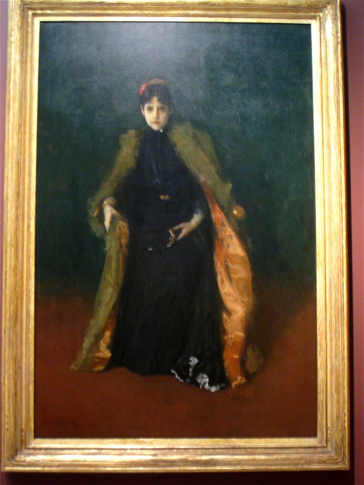 William Merritt Chase - Mrs. Chase, c. 1890-1895 - IMG 0734