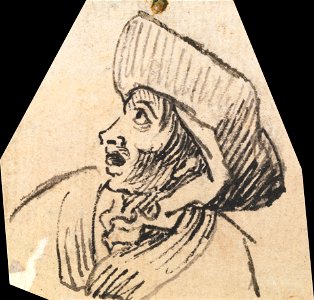 William Hogarth - Grotesque Male Head - Google Art Project (2327161)