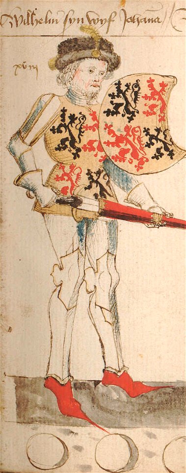 William III, Count of Holland, by Hendrik van Heessel