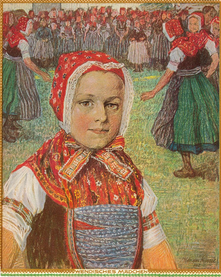 William Krause - Wendisches Mädchen (1912)