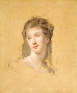 William Hogarth (1697-1764) - Head of a Lady, Called Lady Pembroke - T06870 - Tate