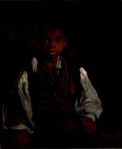 William Lindsay Windus - The Black Boy - Google Art Project