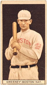 William J. Sweeney, Boston Braves, baseball card portrait LCCN2008677960