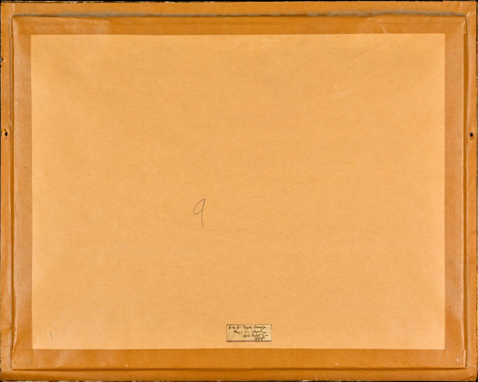 William Mackenzie Thomson - HMS Royal Sovereign (verso)