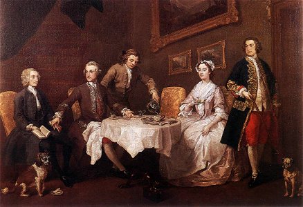 William Hogarth - The Strode Family - WGA11468