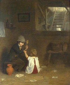 William Mulready (1786-1863) - The Rattle - T01899 - Tate
