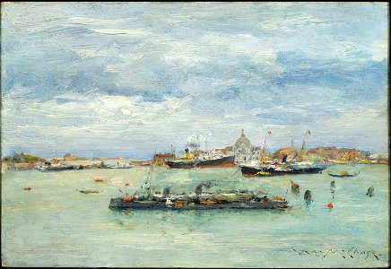William Merritt Chase - Gray Day on the Lagoon - 37.597 - Museum of Fine Arts