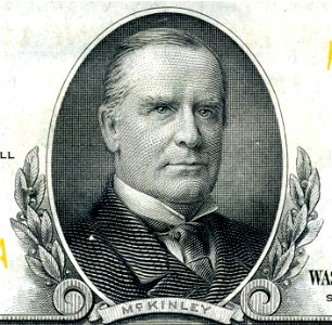 William McKinley, Jr. (Engraved Portrait). Free illustration for personal and commercial use.