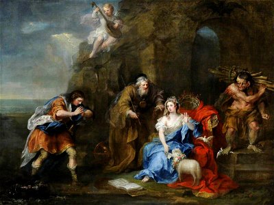 William Hogarth (1697-1764) - A Scene from Act I, Scene 2 of 'The Tempest' - 960074 - National Trust