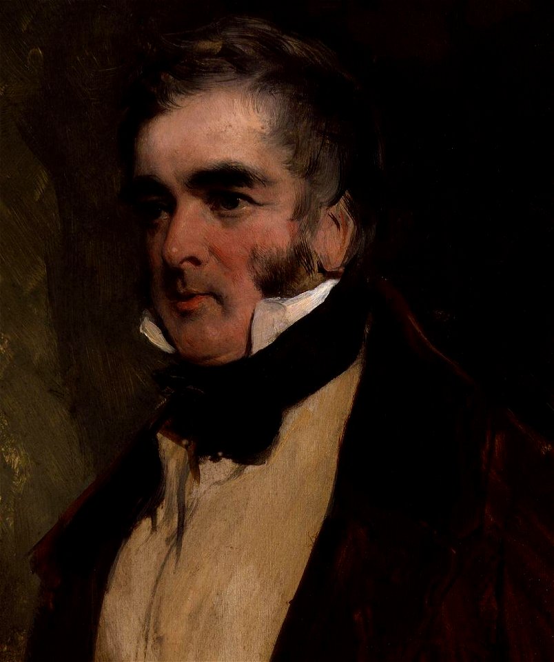William Lamb, 2nd Viscount Melbourne by Sir Edwin Henry Landseer - crop
