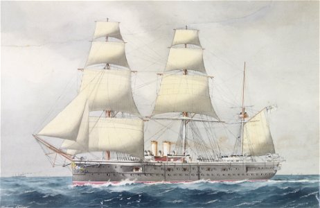 William Mackenzie Thomson- Study of HMS Northampton