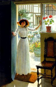 William Henry Margetson 010 (24533638937). Free illustration for personal and commercial use.