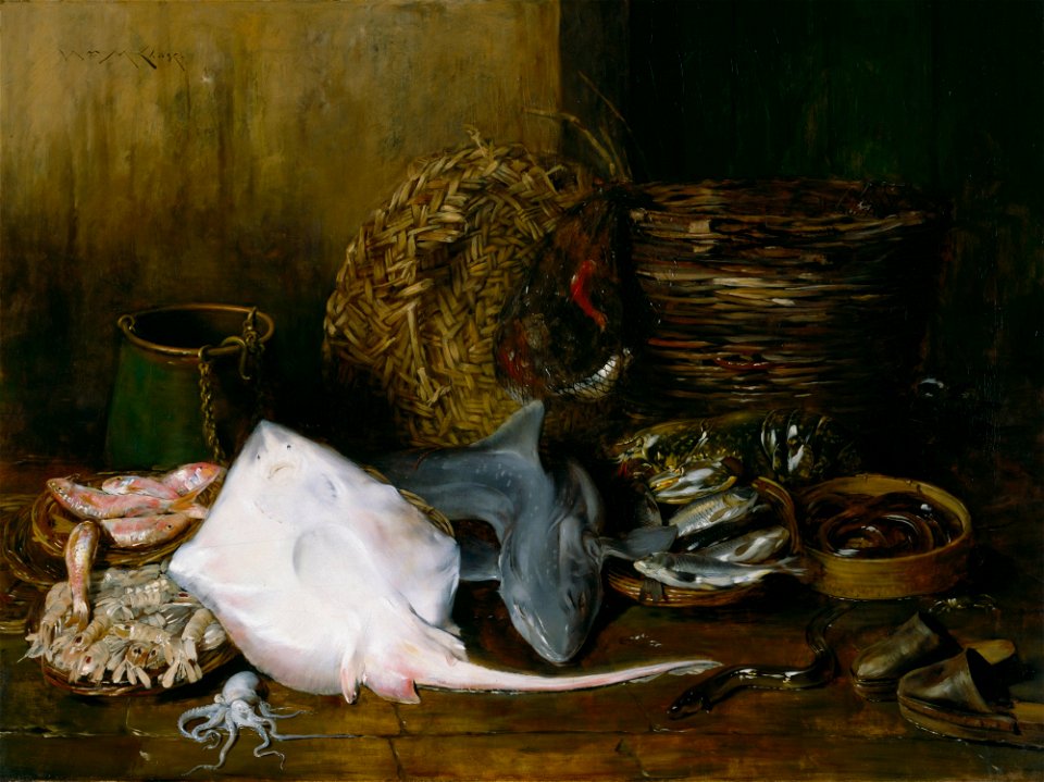 William Merritt Chase - The Yield of the Waters - 16.5 - Detroit Institute of Arts