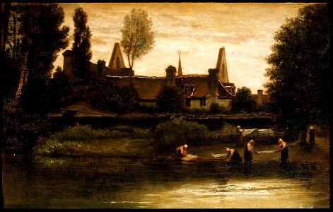 William Morris Hunt - By the River - 15.1143 - Museum of Fine Arts