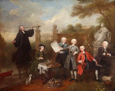 William Hogarth (1697-1764) - The Hervey Conversation Piece, 'The Holland House Group' - 851983 - National Trust