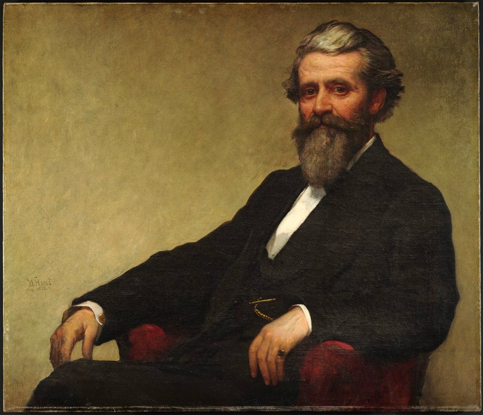 William Morris Hunt - Judge John Lowell (1824-1897) - H650 - Harvard Art Museums