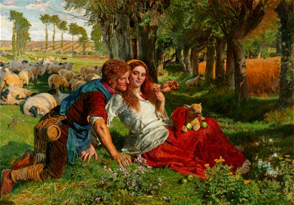 William Holman Hunt 001. Free illustration for personal and commercial use.
