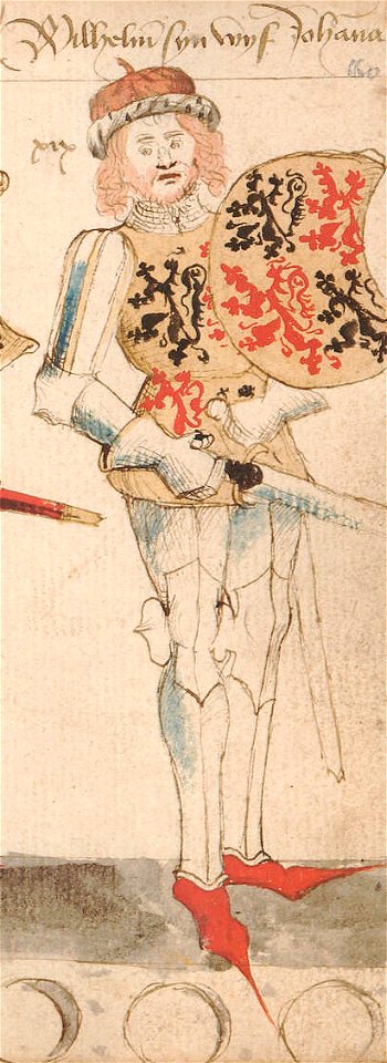 William IV, Count of Holland, by Hendrik van Heessel
