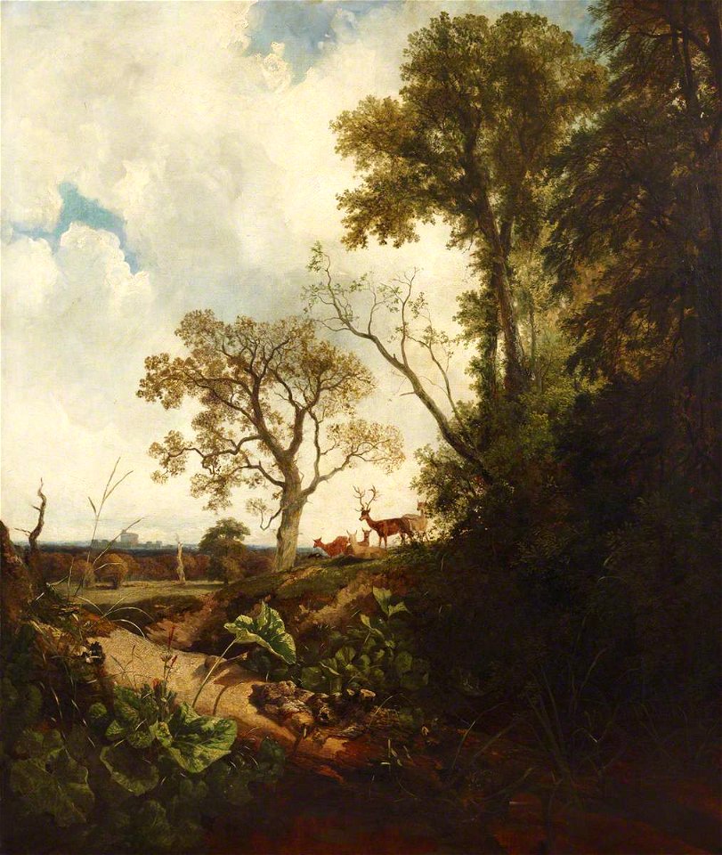 William James Müller (1812-1845) - Windsor Castle from the Park - 515742 - National Trust