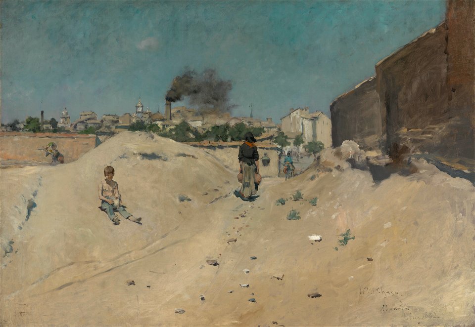 William Merritt Chase - Outskirts of Madrid - 1939.265 - Yale University Art Gallery