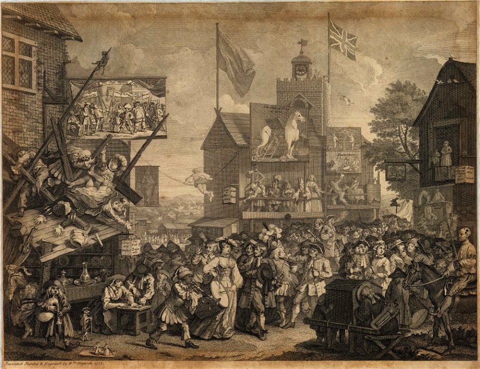 William Hogarth - Southwark Fair (BNRJ)