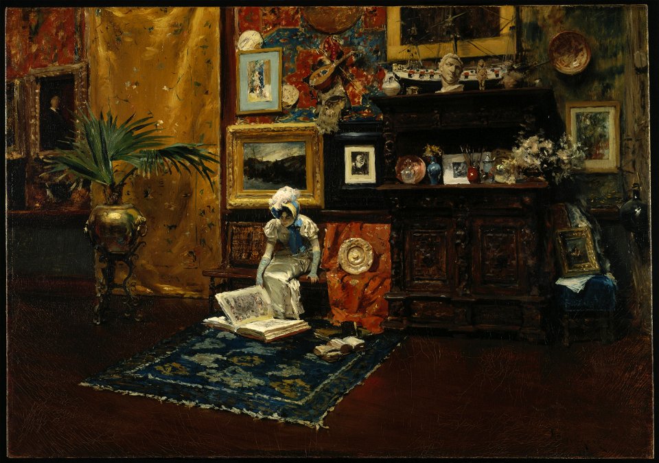 William Merritt Chase - Studio Interior - Google Art Project