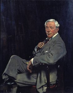 William Orpen - Sir William McCormick. Free illustration for personal and commercial use.