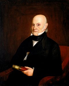 William Hudson, Jr. - Portrait of John Quincy Adams (1844) - Google Art Project