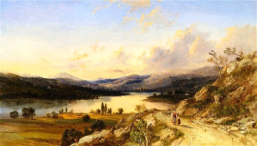 William Oliver (1804-53) - A View of Remagen - RCIN 403657 - Royal Collection
