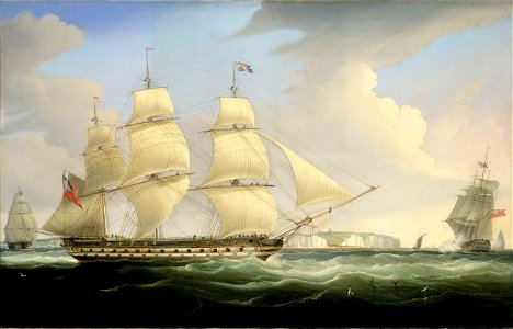 William John Huggins - The East Indiaman 'Atlas'