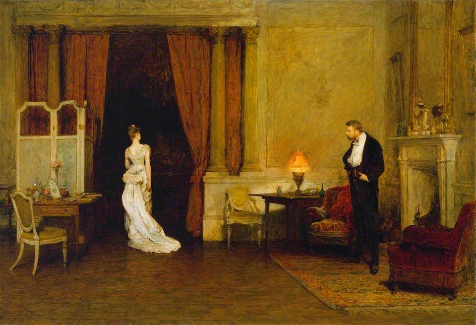 William Quiller Orchardson (1832-1910) - The First Cloud - N01520 - National Gallery