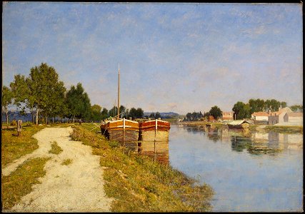 William Lamb Picknell - Morning on the Loing at Moret - 06.2398 - Museum of Fine Arts