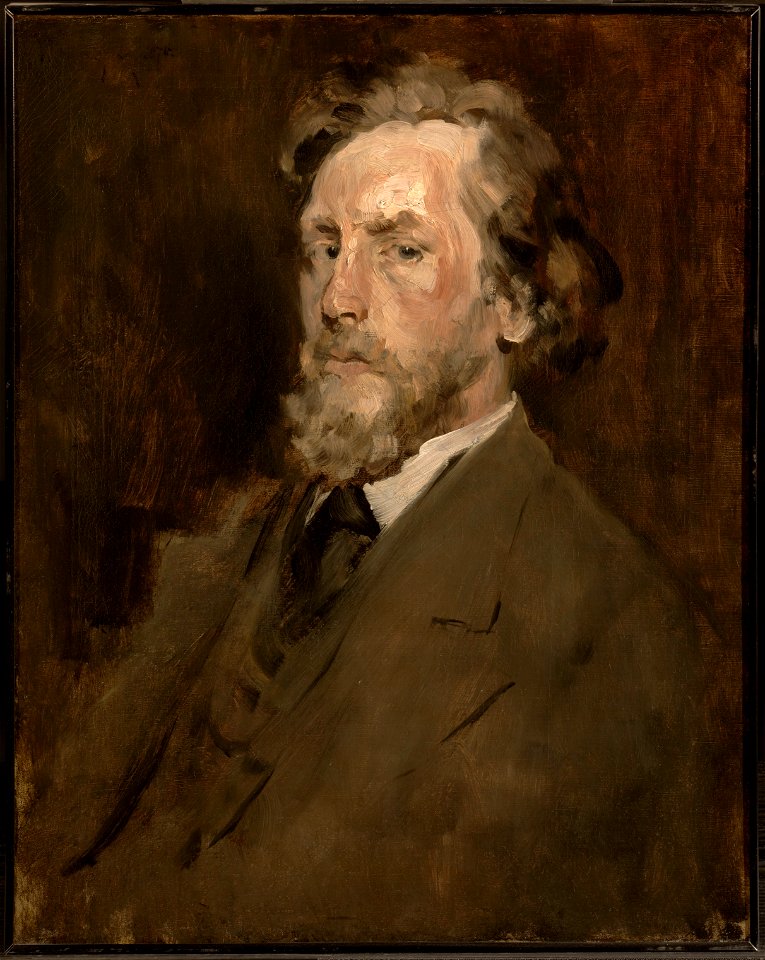 William Merritt Chase - Portrait of a Man - 1980.43 - Clark Art Institute
