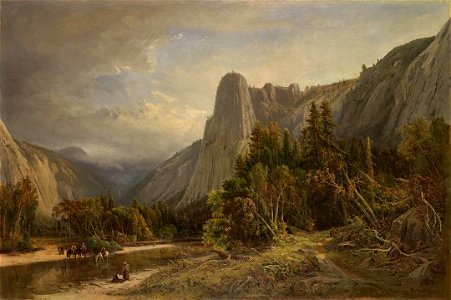 William Keith - Sentinel Rock, Yosemite - 2010.116 - Crystal Bridges Museum of American Art