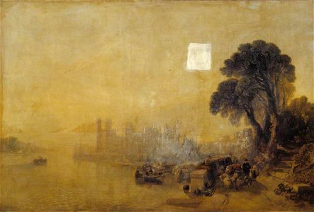 William James Müller (1812-1845) - Caernarvon Castle - N01565 - National Gallery