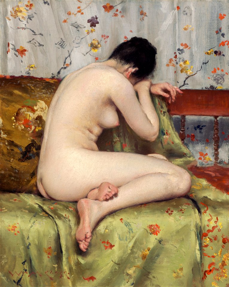 William Merritt Chase - A Modern Magdalen - Google Art Project