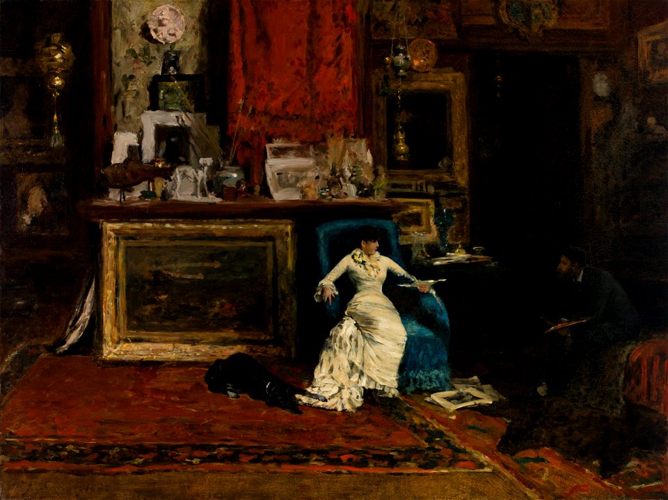 William Merritt Chase - The Tenth Street Studio - 48-1933 - Saint Louis Art Museum