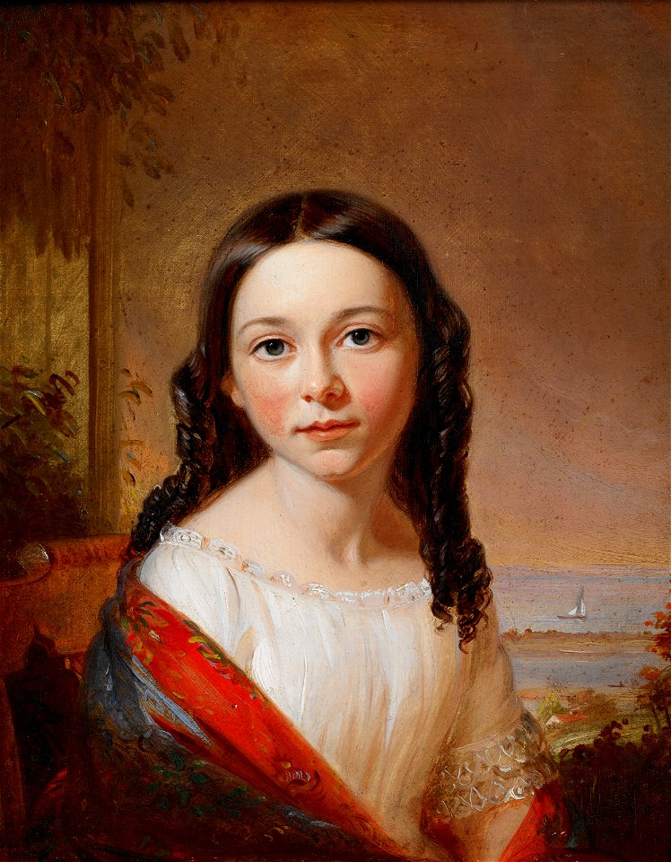 William Sidney Mount - Portrait of Maria Seabury - 2007.739 - Museum of Fine Arts