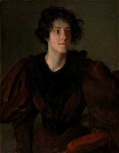 William Merritt Chase - Study of a Young Woman - Google Art Project