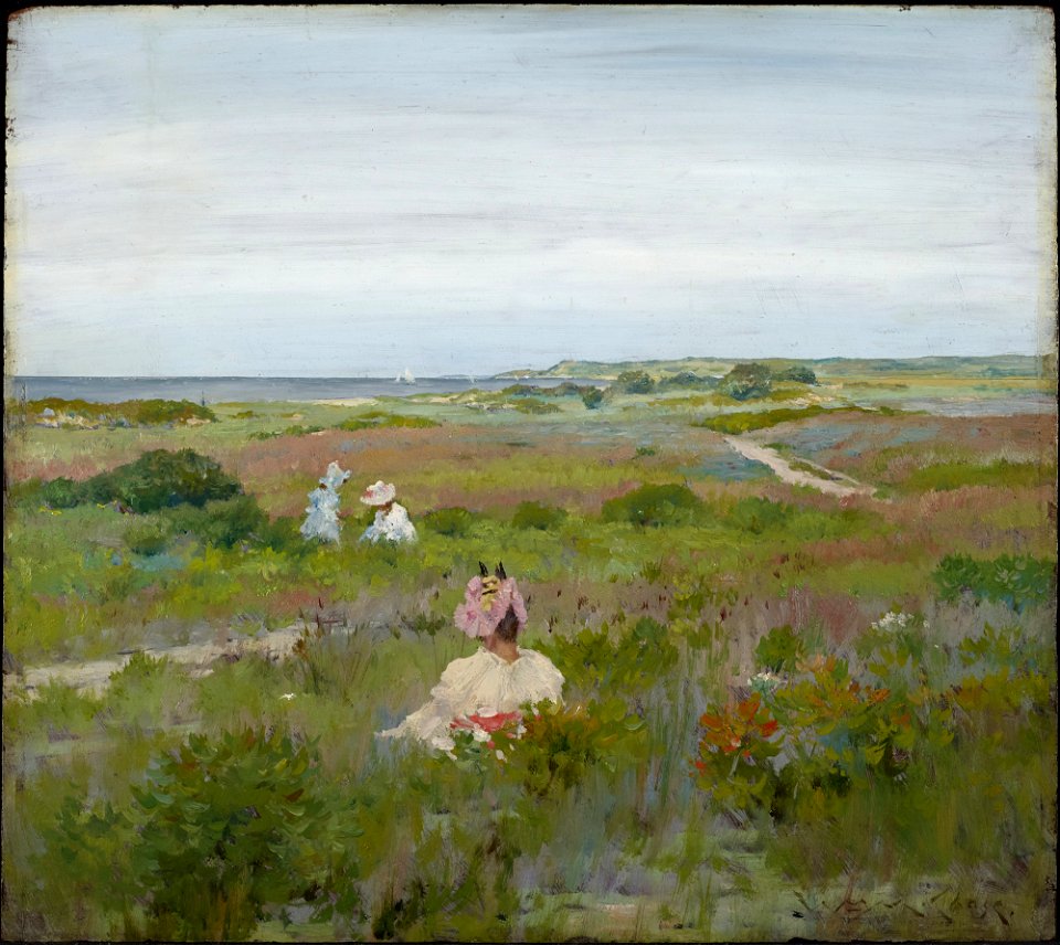 William Merritt Chase - Landscape, Shinnecock, Long Island - y1939-35 - Princeton University Art Museum