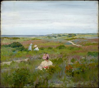 William Merritt Chase - Landscape, Shinnecock, Long Island - y1939-35 - Princeton University Art Museum