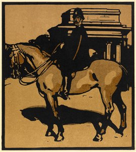 William Nicholson (British, 1872-1949) - London Types, Policeman (Constitution Hill) - 2010.675 - Cleveland Museum of Art