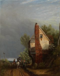 William Mulready - An Old Gable - Google Art Project. Free illustration for personal and commercial use.