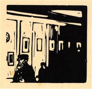 William Nicholson (British, 1872-1949) - The Exhibition - 2010.630 - Cleveland Museum of Art