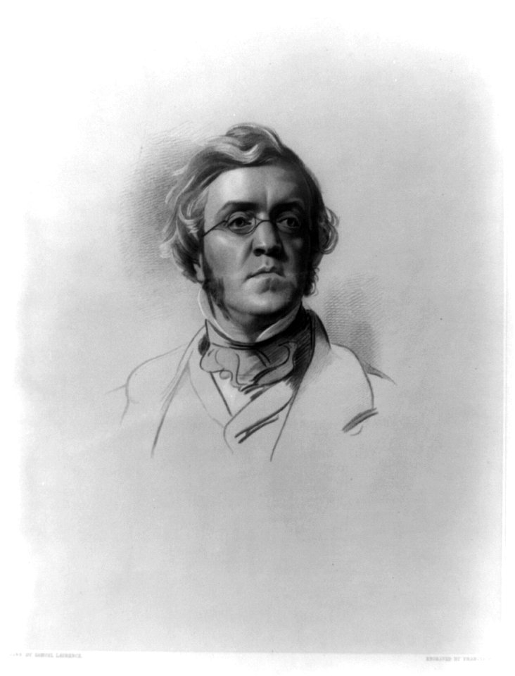 William Makepeace Thackeray, head-and-shoulders portrait, facing slightly right LCCN93514628