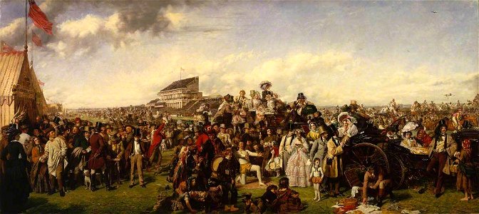William Powell Frith (1819-1909) - The Derby Day - N00615 - Tate